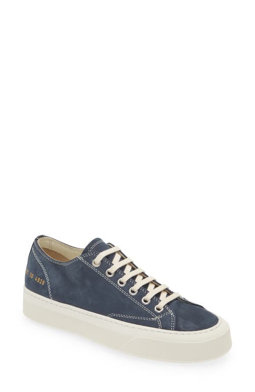 Common Projects Tournament Low Top Sneaker Navy at Nordstrom,