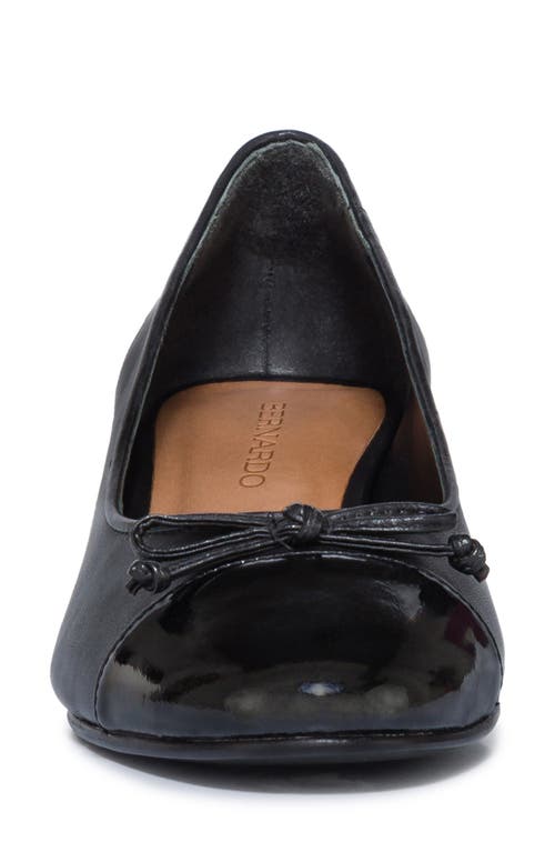 BERNARDO FOOTWEAR BERNARDO FOOTWEAR MARISOL CAP TOE PUMP 