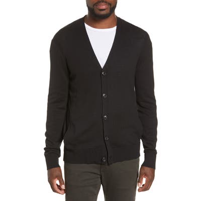 John Varvatos Star Usa Madison Cotton & Yak Hair Cardigan