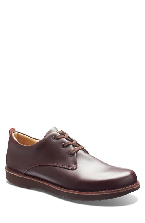 Free Plain Toe Derby in Cordovan Leather
