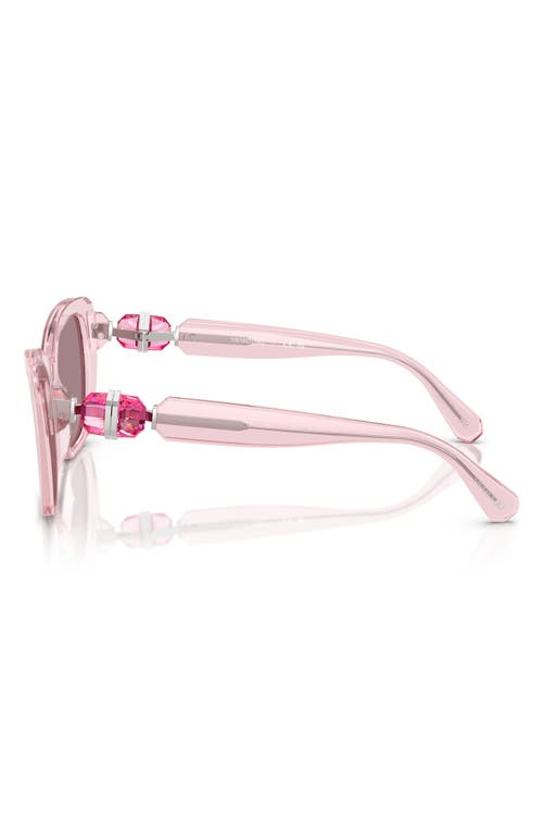 Swarovski Women's Sunglasses Sk6018 In Trans Pink