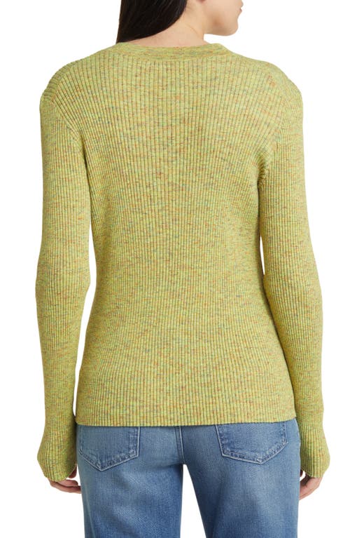 CLOSED CLOSED RIB HENLEY TOP