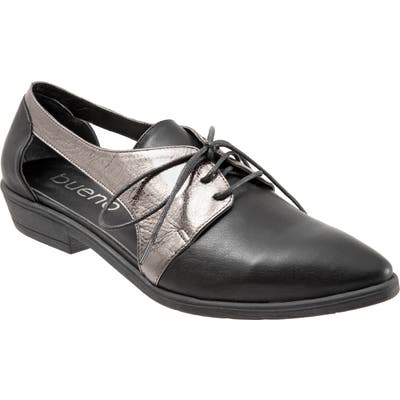 Bueno Olivia Derby Flat - Black