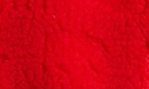 Free People Cozy Up Textured Fleece Cardigan In High Risk Red