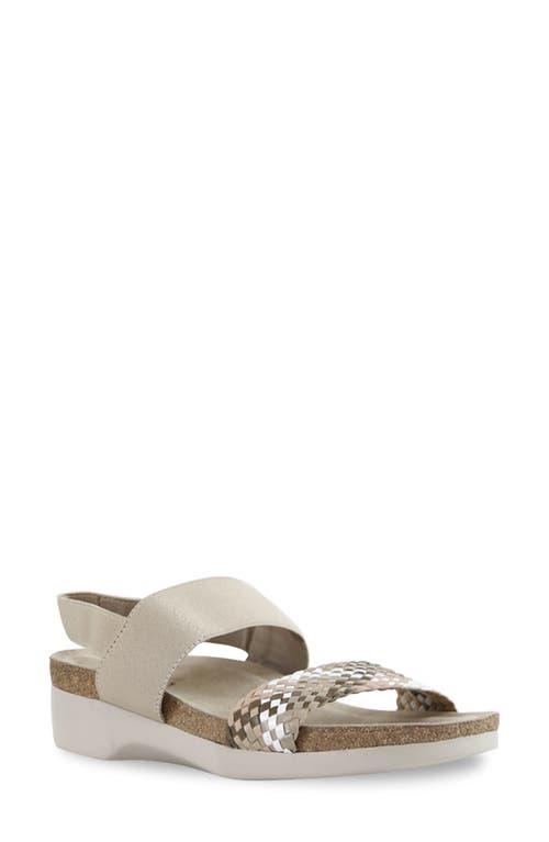 Munro Pisces Sandal Neutral Wovens at Nordstrom,