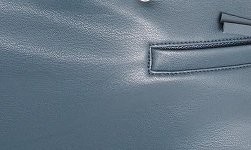 Shop Nic + Zoe Nic+zoe Downtown Faux Leather Jacket In Patina