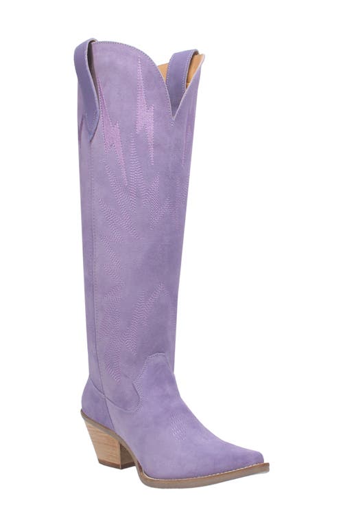 Thunder Road Cowboy Boot in Periwinkle