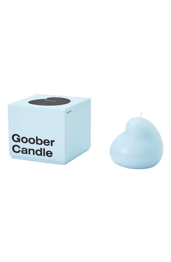 Shop Areaware Goober Candle In Blue