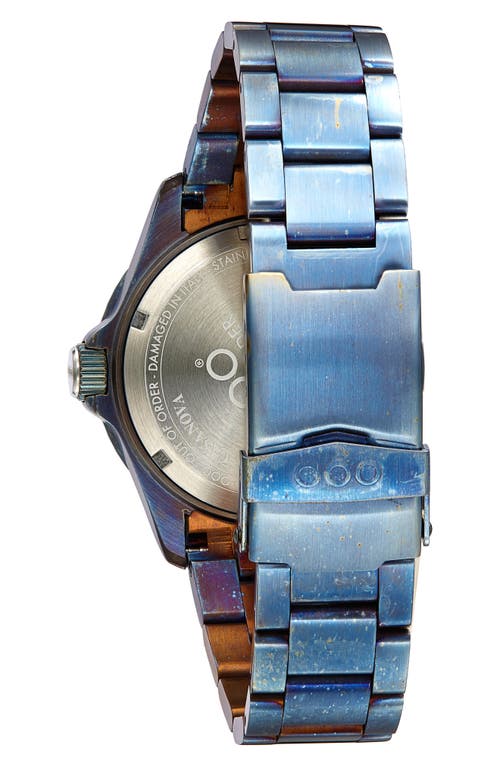 Out Of Order Casanova Bracelet Watch, 44mm In Orange And Green