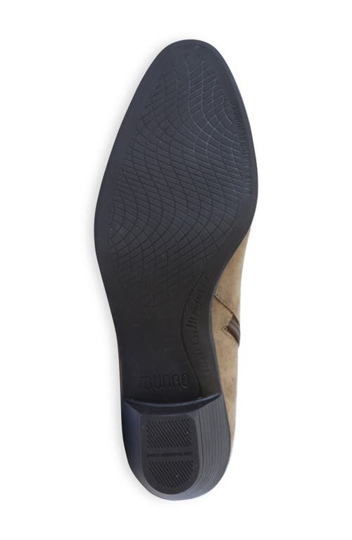 Munro Jackson Bootie In Sesame Suede