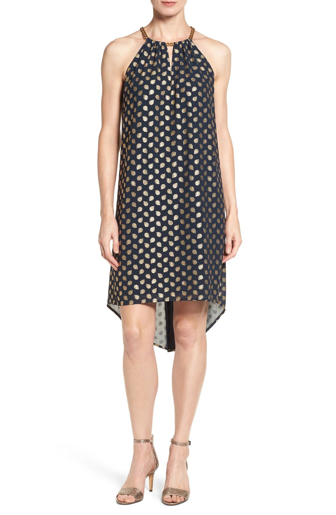 michael kors chain neck dress