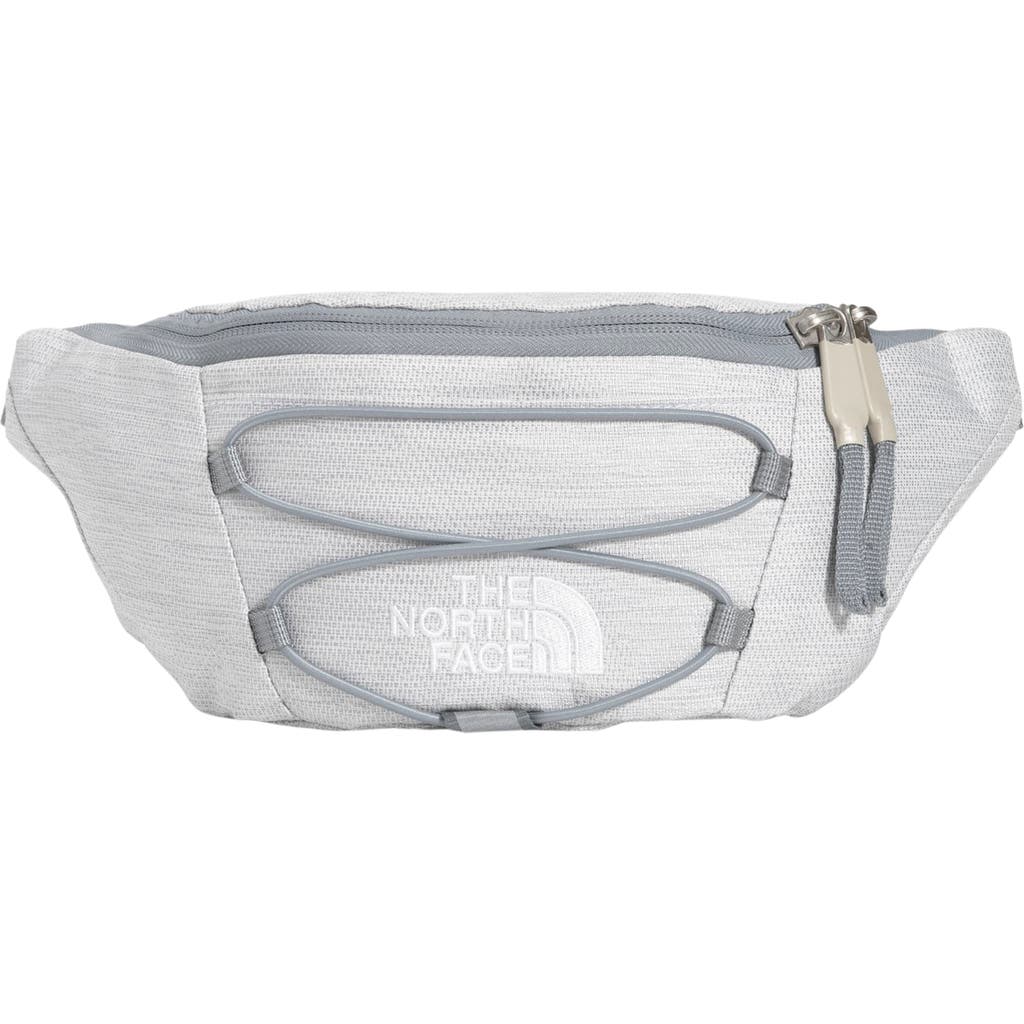 The North Face Jester Lumbar Pack Belt Bag In White Metallic M Lange/grey