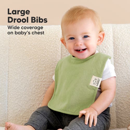 KEABABIES KEABABIES 8-PACK COAST DROOL BIBS 