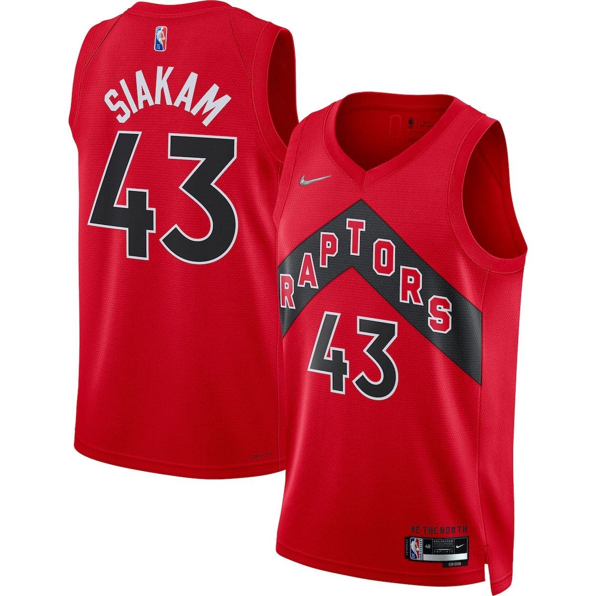 pascal siakam jersey nike