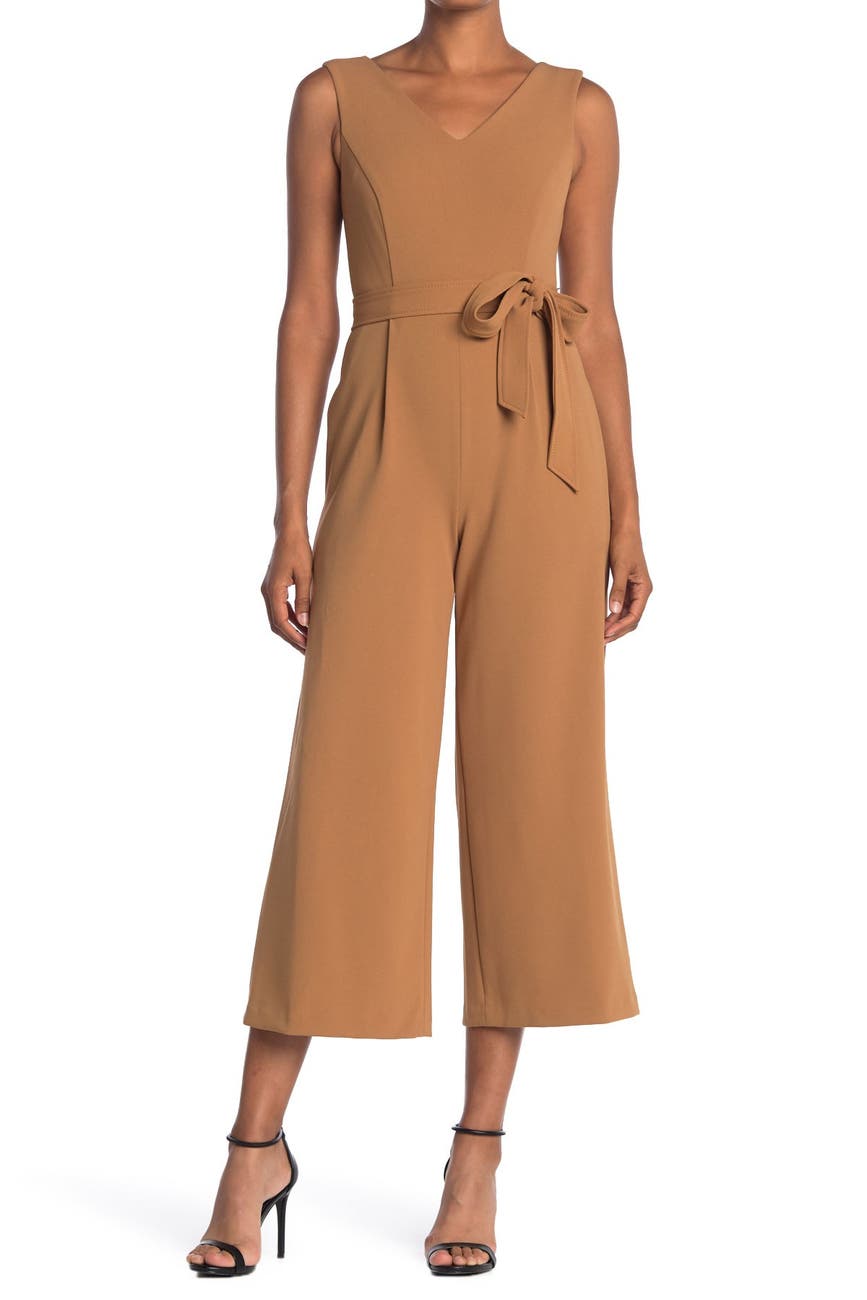Calvin Klein VNeck Sleeveless Wide Leg Jumpsuit Nordstrom Rack