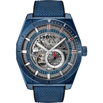 Boss Signature Timepiece Collection Automatic Strap Watch, 4m