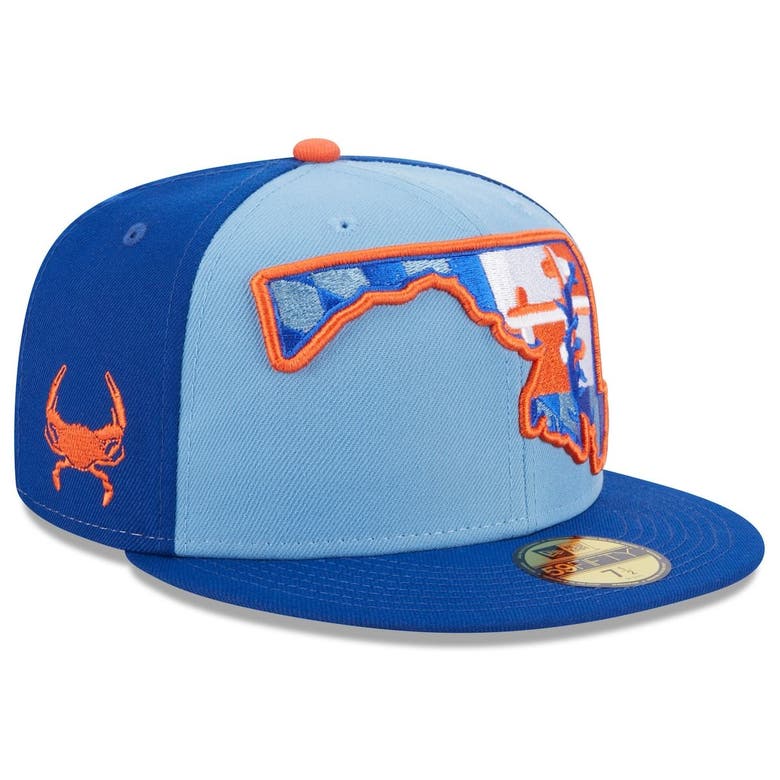 New Era Light Blue Aberdeen Ironbirds Authentic Collection Alternate