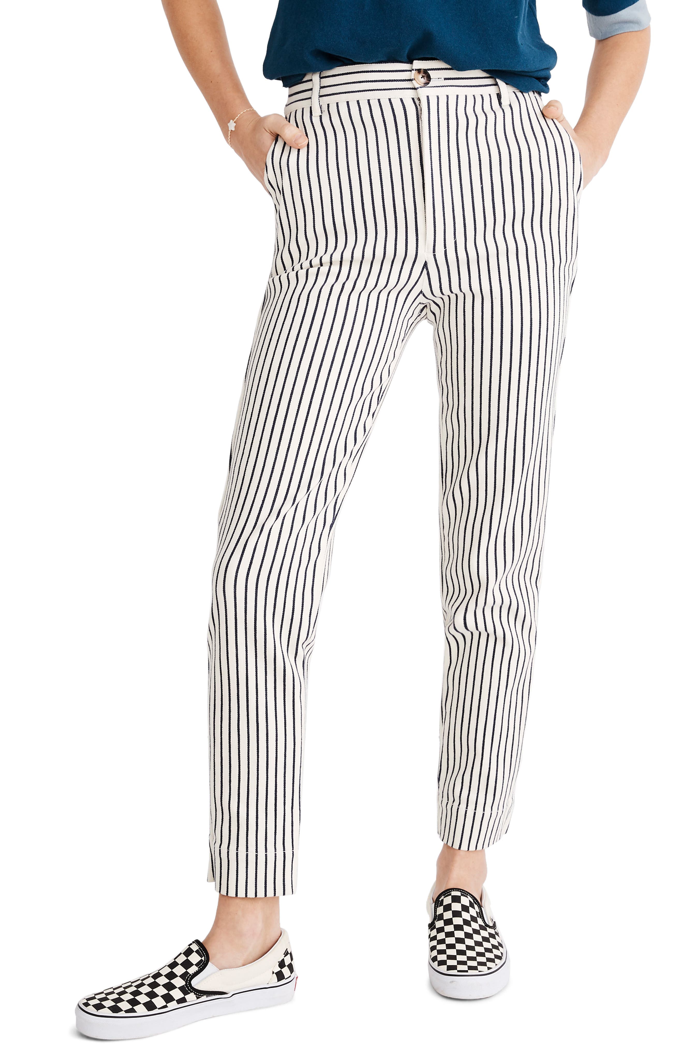 madewell striped pants