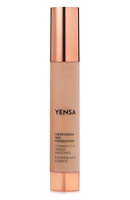 Shop Yensa Super Serum Silk Foundation, 1 oz In Tan Golden