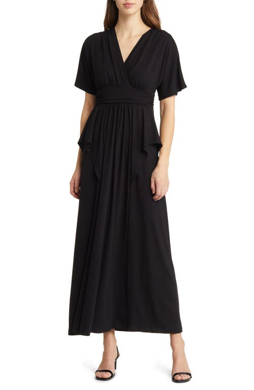 Kiyonna Indie Surplice V-Neck Maxi Dress at Nordstrom,