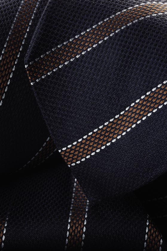 Shop Charles Tyrwhitt Silk Stripe Tie In French Blue