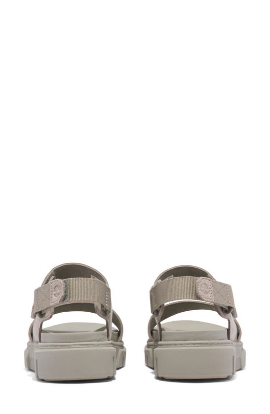 Timberland Greyfield Suede Sandals In Light Taupe Suede