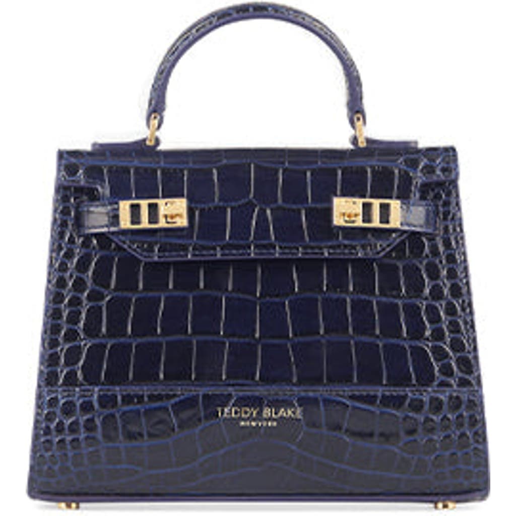 Teddy Blake Kim Croco 9" In Croco Dark Blue