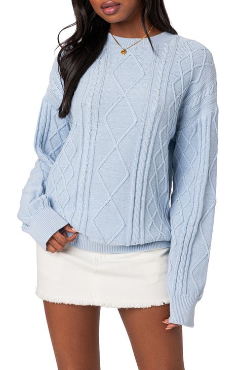 Jessy Cable Stitch Oversize Sweater