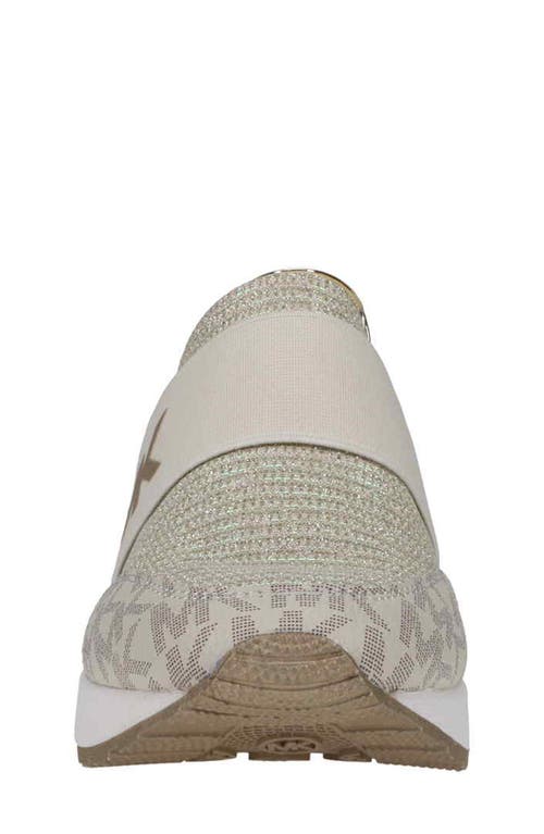 Shop Michael Michael Kors Kids' Neo Flex Wedge Sneaker In Vanilla