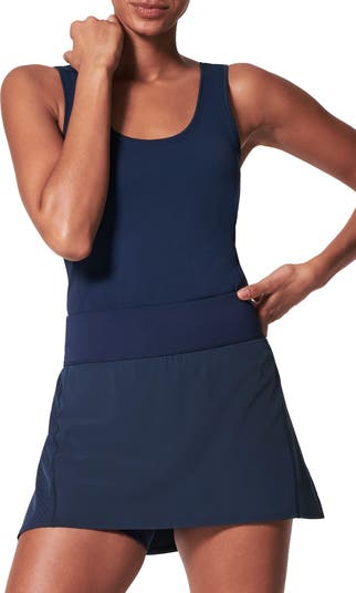 NEW Spanx The Get Moving Booty Boost Double Layer Skort- 50196R