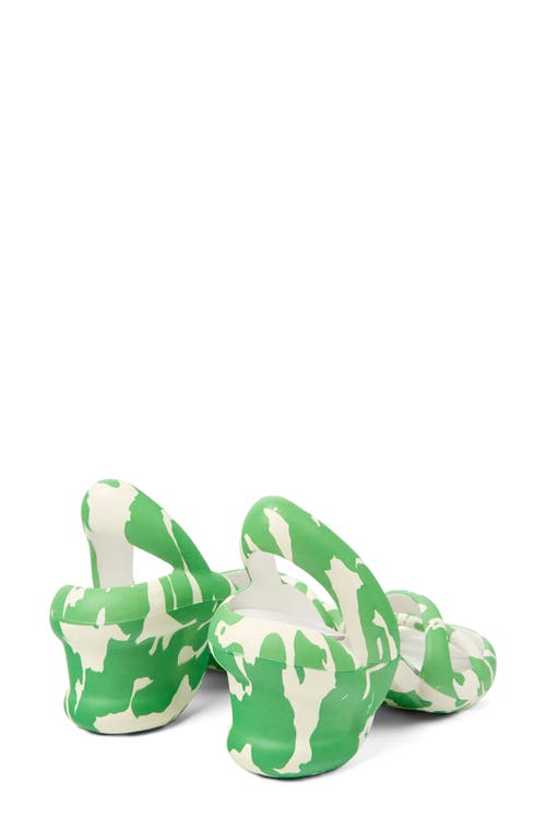 Shop Camper Kobarah Slingback Sandal In Green Multi