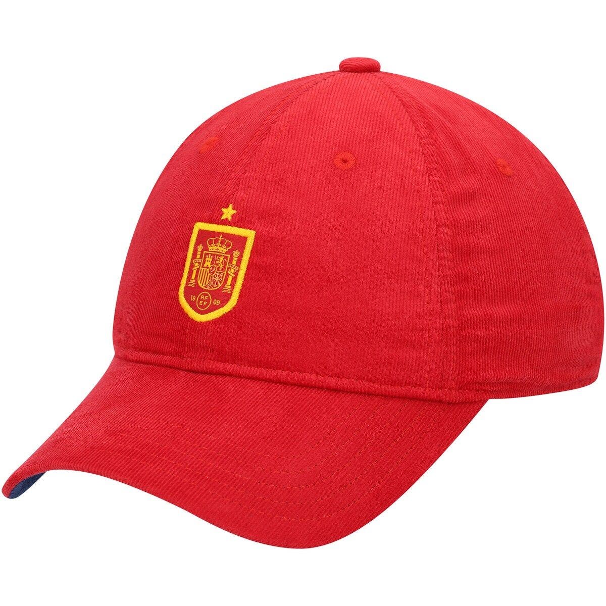 adidas Men's adidas Red Spain National Team Winter Adjustable Hat ...