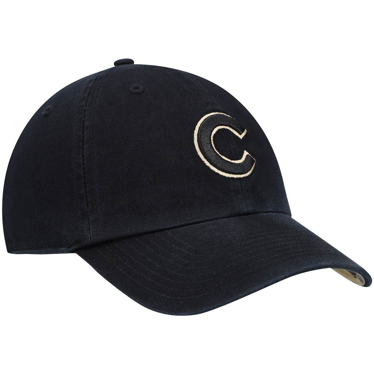 cubs black snapback