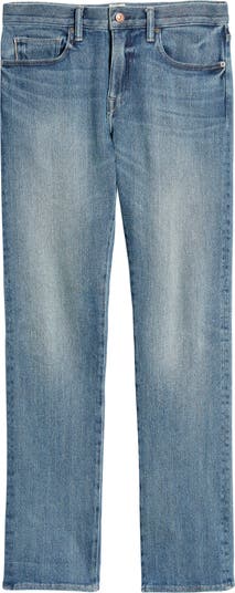 ARI Light Grey Stretch Denim Jeans