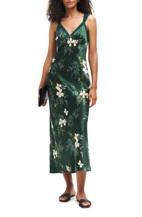Women Floral Corset Dress, Boho Summer Spaghetti Straps Square Neck Casual  Midi Dress Flowy Slit Bustier Dresses, White+green Floral, X-Small :  : Clothing, Shoes & Accessories
