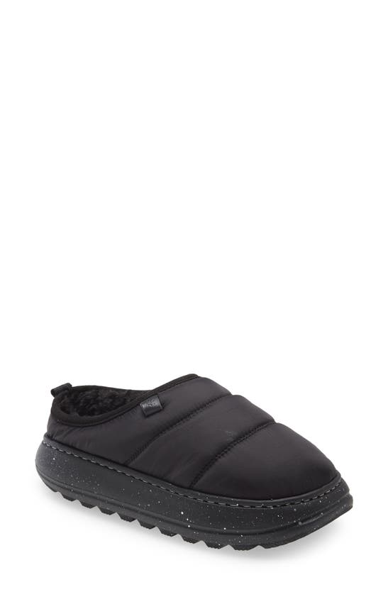 Cool Planet By Steve Madden Cool Planet Birdy Slip-on In Black Fabric ...