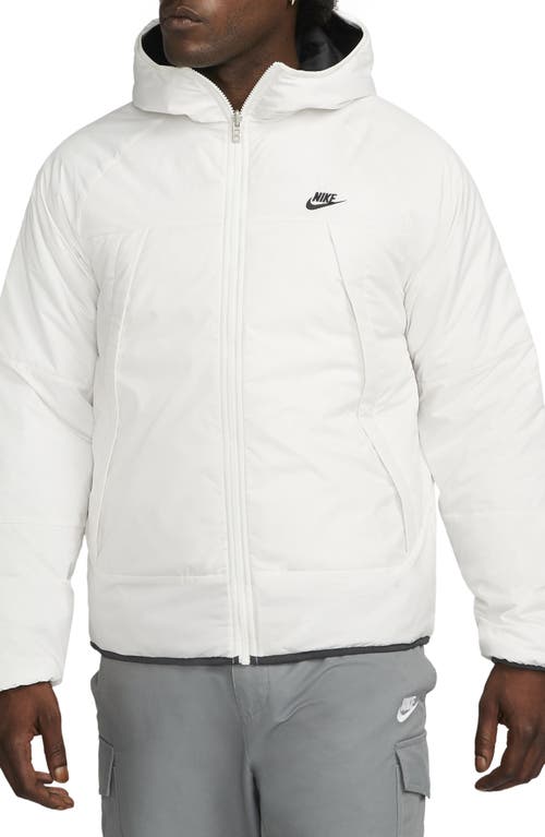 Nike Sportswear Therma-fit Legacy Reversible Jacket In White