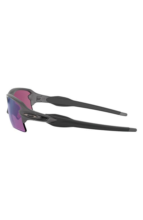 Oakley Mens Silver Oo9188-f359 Flak&trade; 2.0 Xl O Matter&trade; Rectangular-framed Sunglasses In Steel/prizm Road Jade
