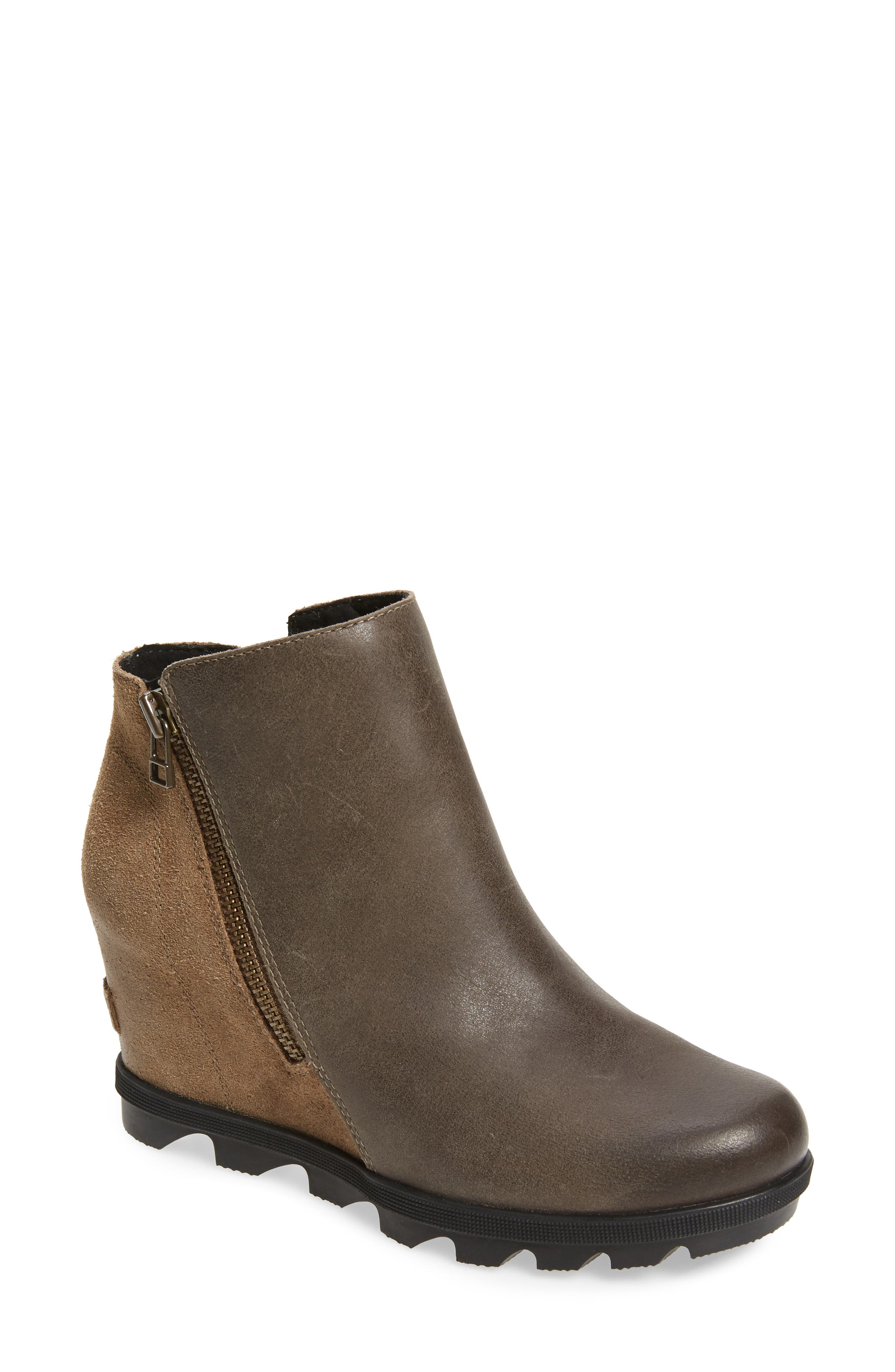 sorel wedge boots nordstrom rack