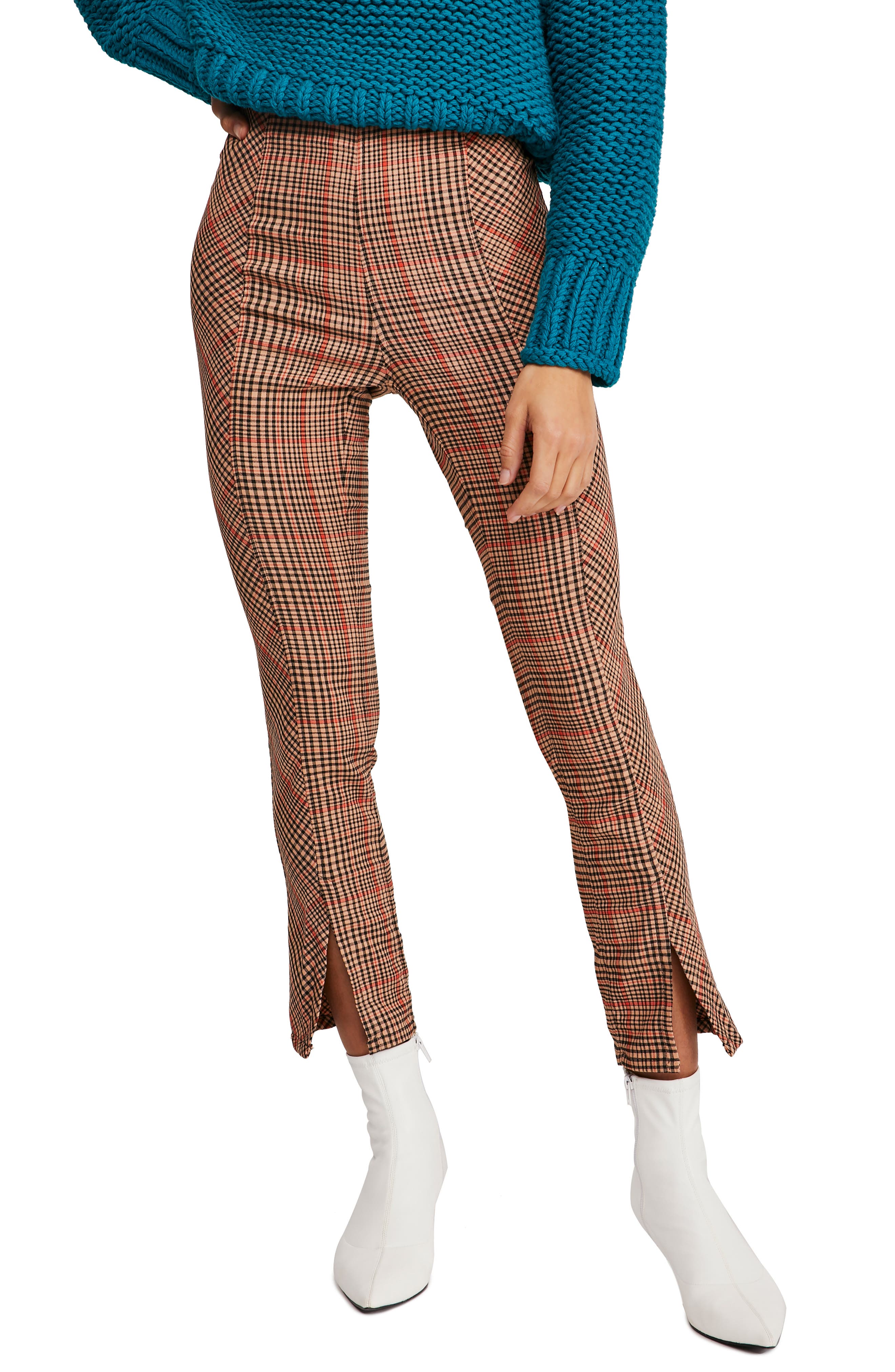 plaid pants free people