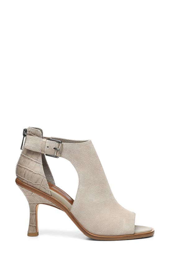 Shop Donald Pliner Era Open Toe Bootie In Light Taupe