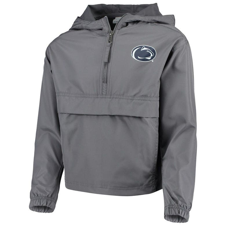Champion Kids' Youth  Graphite Penn State Nittany Lions Pack & Go Windbreaker Jacket