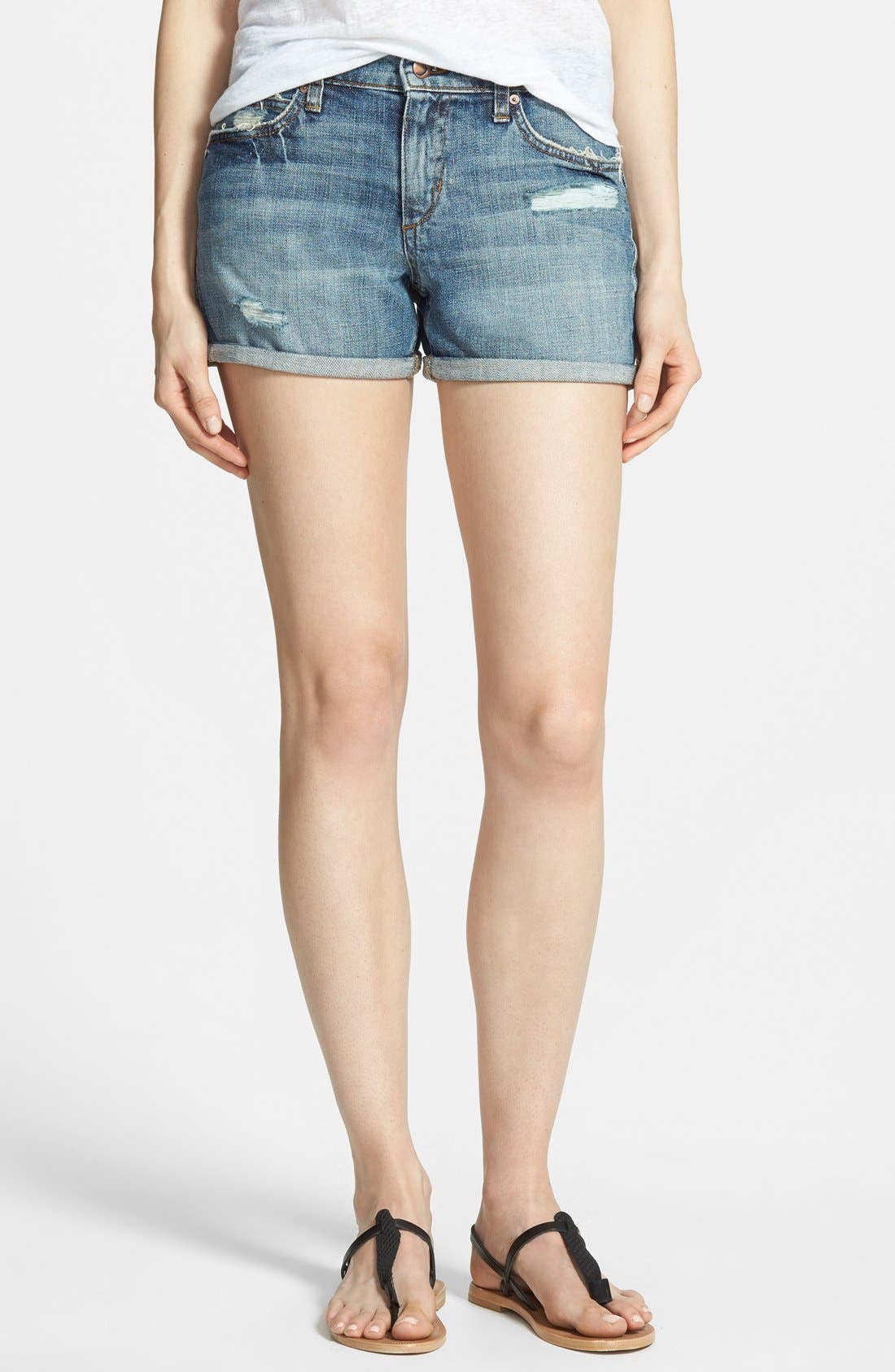Joe's Rolled Denim Shorts (Gessa) Nordstrom