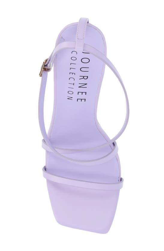 Journee Collection Tru Comfort Foam Lenorra Strappy Sandal In Lilac