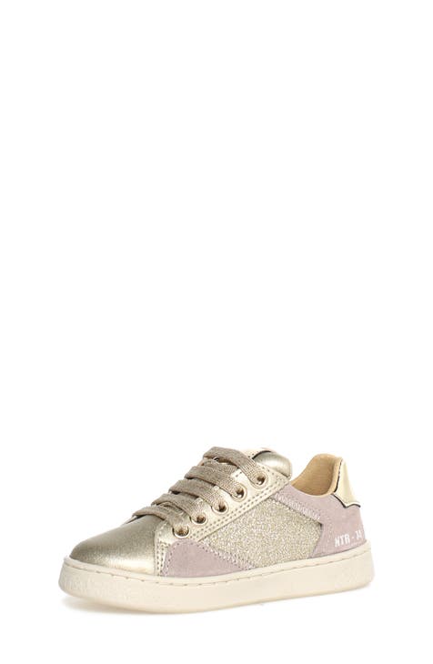 Naturino Girl's and Boy's Mimos Fashion Sneakers - White/Grey