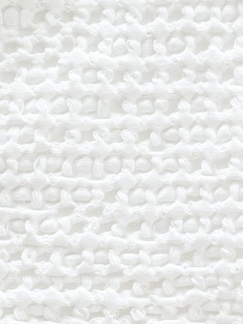 Anaya Euro Cotton Down Waffle Weave Pillow In White