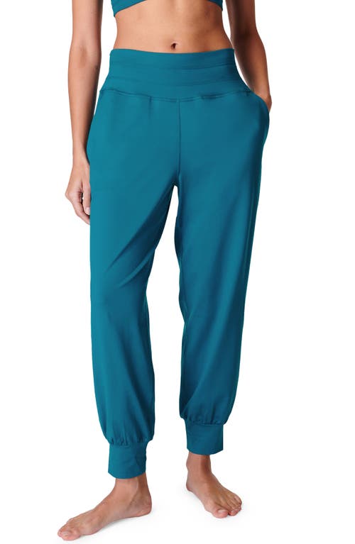 Sweaty Betty Gaia Pocket Joggers Reef Teal Blue at Nordstrom,