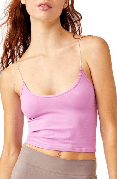 New Wide Shoulder Camisole Square Neck Beautiful Back Threaded
