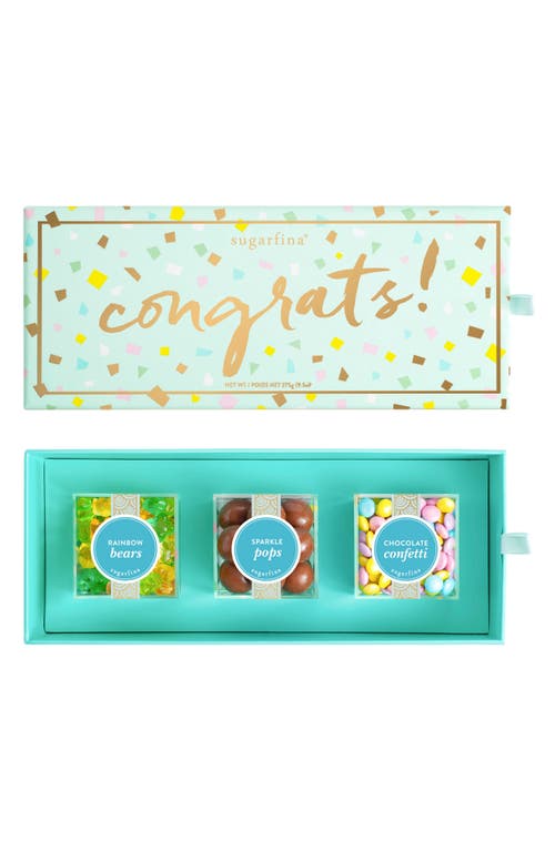 sugarfina Congrats 3-Piece Candy Bento Box