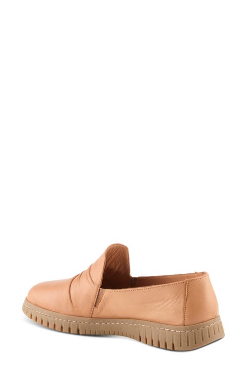 Spring Step Patton Loafer In Camel